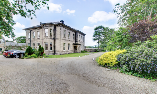 Commercial photography of a large property in Northumberland